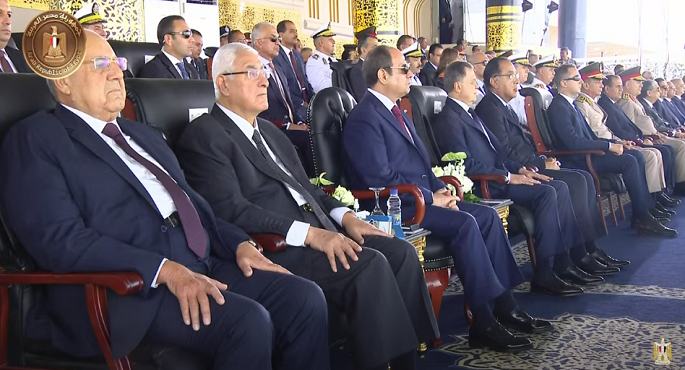 الرئيس السيسي يشهد حفل تخريج دفعة جديدة من طلبة أكاديمية الشرطة