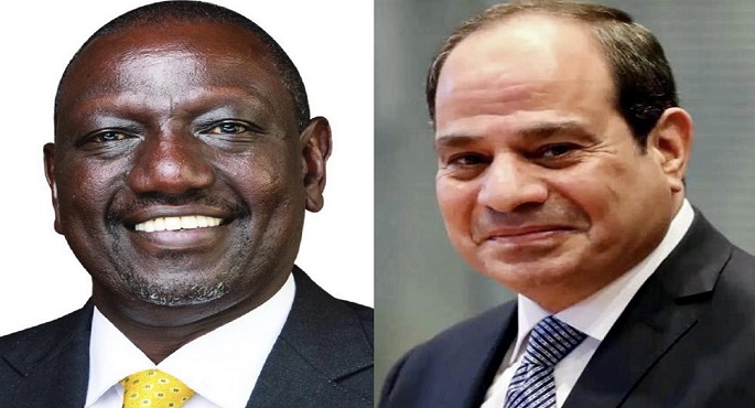 الرئيس السيسي يهنئ هاتفيا رئيس كينيا بمناسبة فوزه بالانتخابات الرئاسية