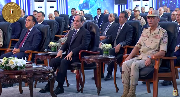السيسي يفتتح مركز التحكم الرئيسي للشبكة الوطنية للطوارئ والسلامة العامة