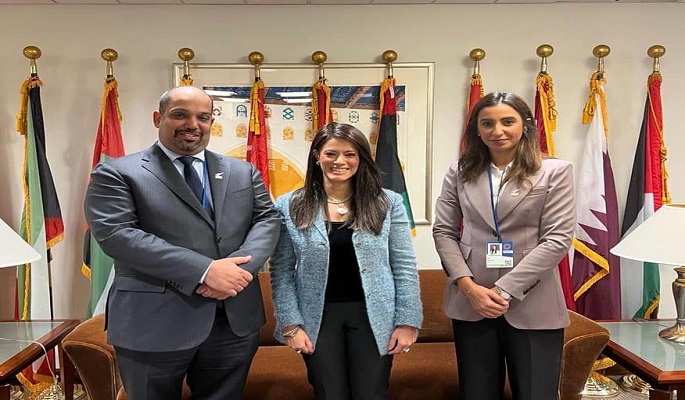 بالصور.. وزيرة التعاون الدولي تبحث مع نائب رئيس البنك الدولي المشروعات الجارية