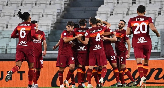 روما ينتزع فوزا صعبا من ليفركوزن بنصف نهائي الدوري الأوروبي