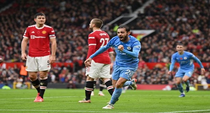 ديربي ناري الليلة بين مان سيتي ومان يونايتد فى الدوري الإنجليزي