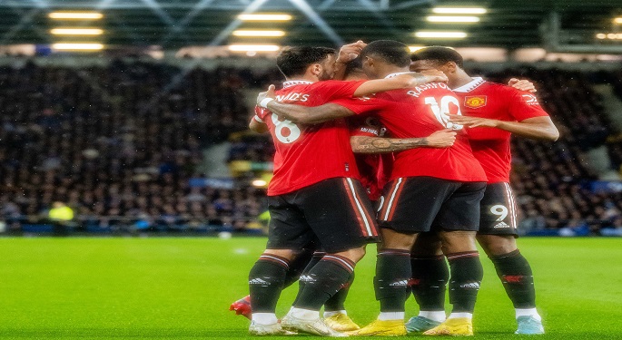 رونالدو يقود مانشستر يونايتد للفوز على إيفرتون بالدوري الإنجليزي