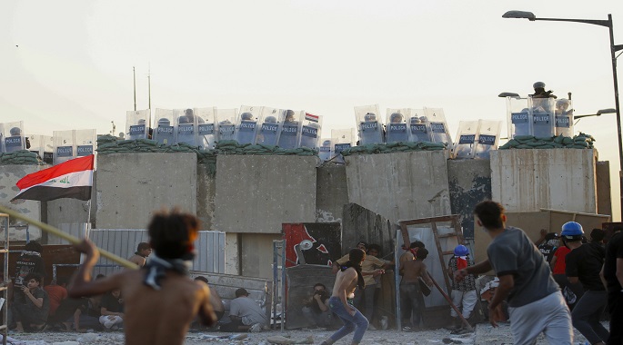 نشر حصيلة جديدة لمصابي تظاهرات بغداد والبصرة .. أكثر من 150 مصاب بينهم 40 ضابط