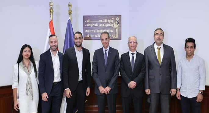 عمرو طلعت يلتقى مسؤولى شركة “ماني فيللوز” الناشئة المتخصصة فى التكنولوجيا المالية