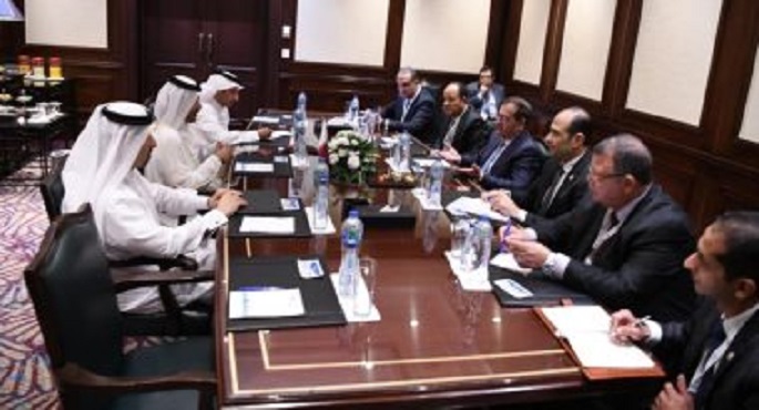 وزير البترول يبحث مع نظيره القطري سبل تعزيز الاستثمارات المشتركة
