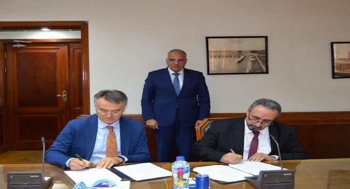 بالصور..وزير الرى يشهد توقيع إتفاق مشروع برنامج تدريب المياه الإيطالى المصرى – المعرفة المائية