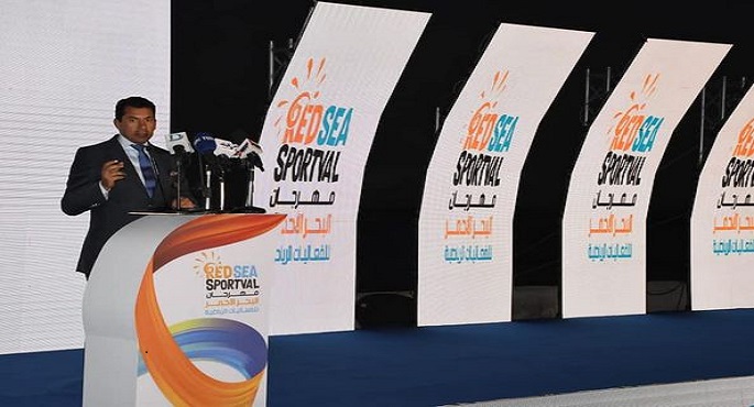 بالصور.. وزير الشباب والرياضة يشهد المؤتمر الصحفي لمهرجان البحر الأحمر للفعاليات الرياضية