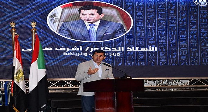 بالصور.. وزير الشباب والرياضة يشهد افتتاح فعاليات المنتدى الأول للشباب المصري السوداني