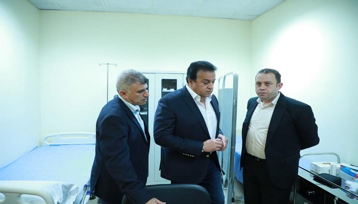 بالصور.. وزير الصحة يتفقد الحجر الصحي بمطار شرم الشيخ الدولي ويوجه بزيادة عدد البوابات الحرارية