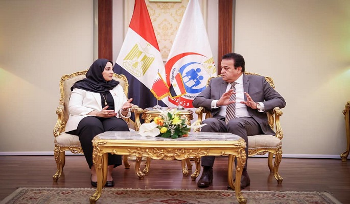 بالصور.. وزير الصحة يستقبل نظيرته البحرينية لبحث تعزيز سبل التعاون وتبادل الخبرات بين البلدين