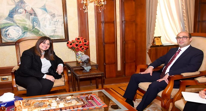 وزيرة الهجرة تستقبل قنصل عام مصر الجديد في فرنسا لبحث التعاون لتلبية احتياجات المصريين بالخارج