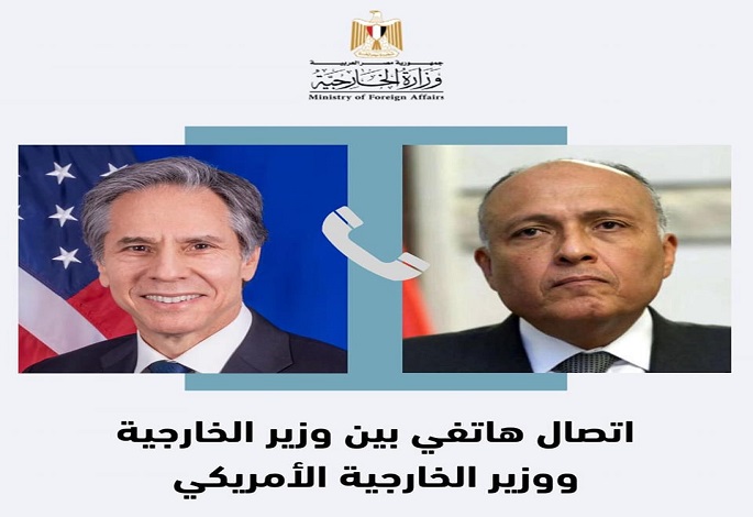 وزير الخارجية لنظيره الأمريكي: مصر اتخذت الترتيبات اللازمة لضمان مشاركة فعالة للوفود وجميع الأطراف بمؤتمر المناخ