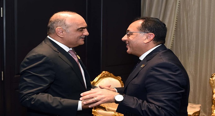 بالصور .. خلال لقاءه الخصاونة .. مدبولي يشيد بمستوى العلاقات الثنائية الاستثنائية التي تربط مصر والأردن