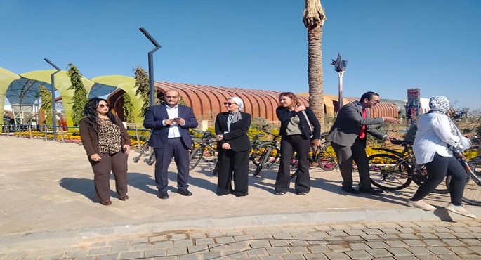 وزيرة البيئة تسلم الفائزين بمسابقة”صحتنا من صحة كوكبنا” دراجات هوائية بالتعاون مع شركة سانوفي مصر