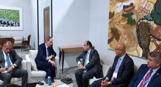 بالصور.. على هامش (COP27).. وزير التجارة يلتقي مع الرئيس التنفيذي لشركة بيبسيكو العالمية