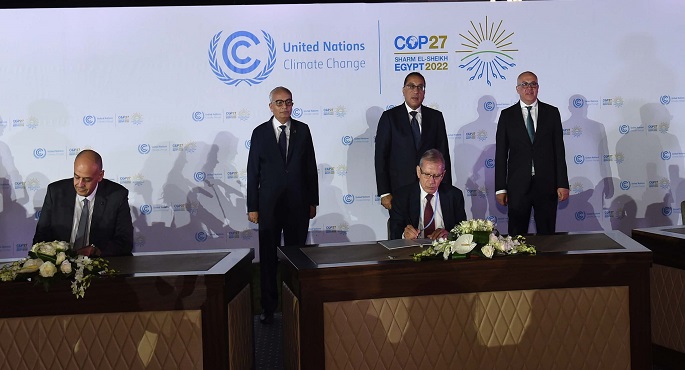 بالصور.. على هامش (COP27).. مدبولي يشهد مراسم توقيع “خطاب إلزام” بين”التربية والتعليم” و”ماونتن فيو” و”قوى عاملة مصر”