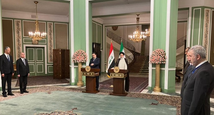 رئيس الوزراء العراقي من طهران: لن نسمح باستخدام الأراضي العراقية لتهديد أمن إيران