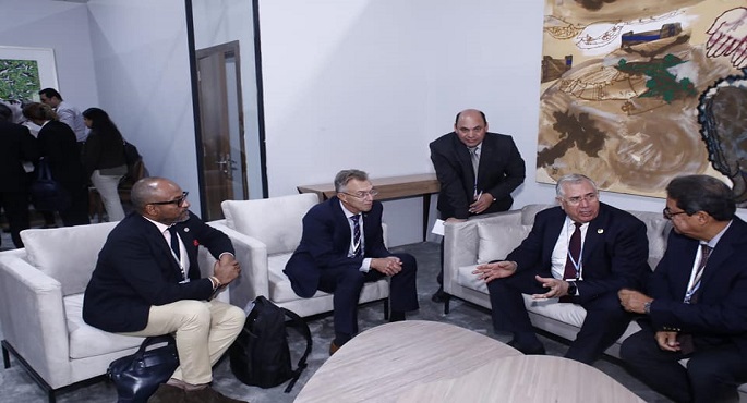 على هامش (COP27).. القصير يبحث مع ممثلي وفد البحوث الزراعية الدولية سبل الاستفادة من التحالفات الدولية