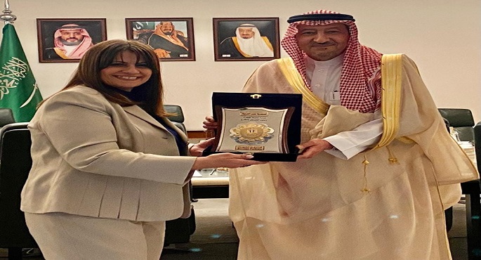 بالصور.. وزيرة الهجرة تبجث مع نائب وزير الخارجية السعودي أوضاع الجالية المصرية بالمملكة