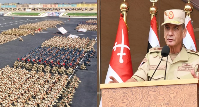 بالفيديو .. وزير الدفاع يلتقى عددا من رجال القوات المسلحة