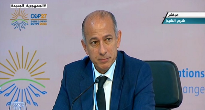 كلمة السفير/ وائل أبو المجد ممثل وزير الخارجية فى رئاسة مؤتمر شرم الشيخ للمناخ