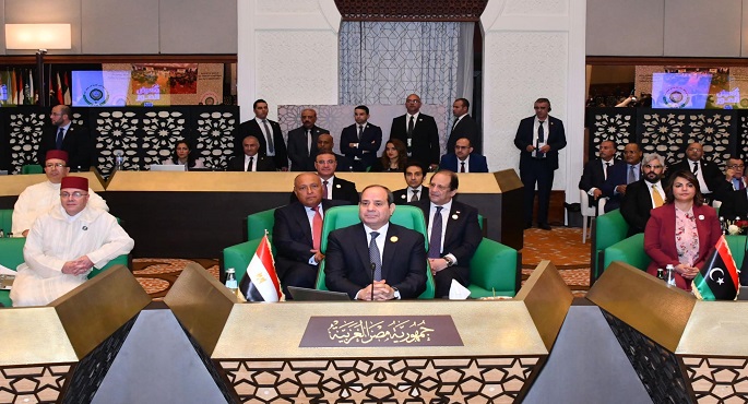 الرئيس السيسي يلقي اليوم كلمة مصر أمام القمة العربية