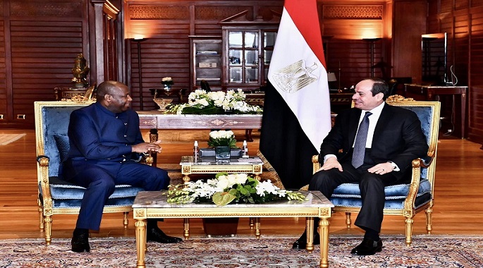 بالصور .. الرئيس السيسي يؤكد عزم مصر الاستمرار في تقديم كافة أوجه الدعم لبوروندي
