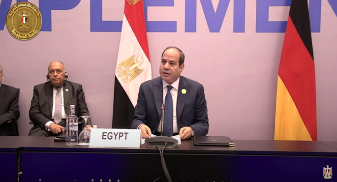 بالفيديو .. السيسي يطلق مبادرة “المنتدى العالمي للهيدروجين المتجدد” .. ويؤكد جاهزية مصر للتحرك نحو إنتاج الهيدروجين الأخضر للدول الإفريقية