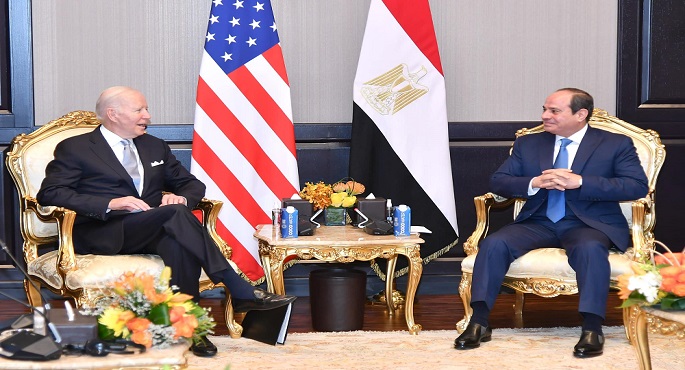 البيت الأبيض يبرز تصريحات الرئيس السيسي ووصف الرئيس بايدن لمصر بـ “أم الدنيا”