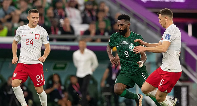 المنتخب السعودي يخسر من بولندا بهدفين نظيفين في بطولة كأس العالم