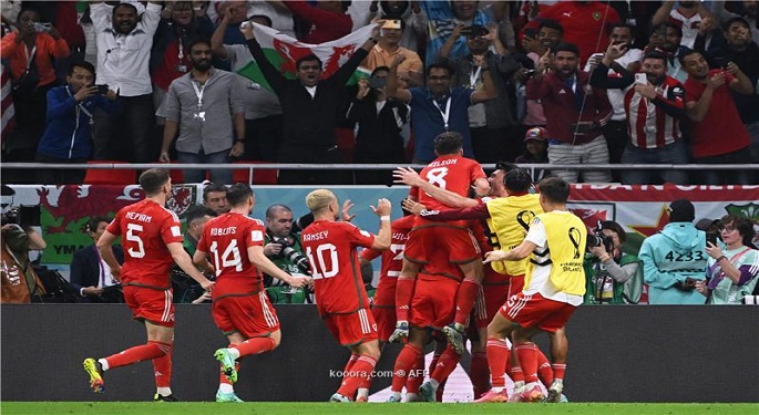 بيل ينقذ ويلز من الخسارة أمام الولايات المتحدة بكأس العالم