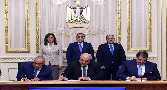 بالصور .. رئيس الوزراء يشهد مراسم توقيع بروتوكول تعاون بشأن إنشاء وإدارة وتشغيل “منصة مصر الصناعية الرقمية”
