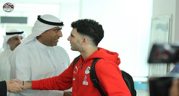 بعثة المنتخب تصل الكويت لمواجهة بلجيكا وديًا 18 نوفمبر