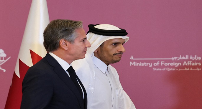 بلينكن: الحوار الاستراتيجي مع قطر يقوم على الشراكة بمجالات العلم والاقتصاد وحقوق الإنسان