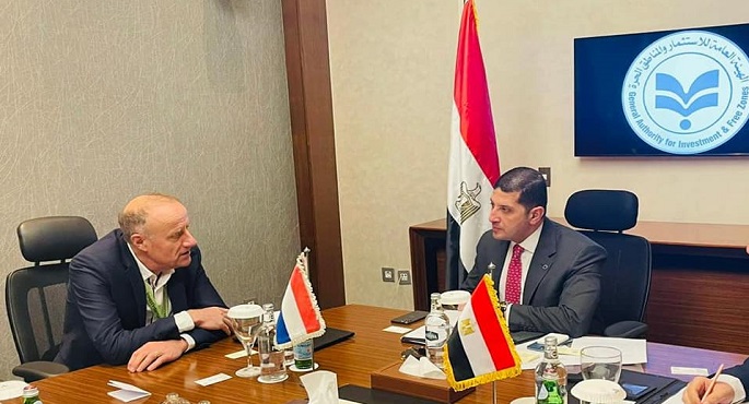 بالصور.. تعاون مشترك بين هيئة الاستثمار والشركة الهولندية للاستثمار الدولي