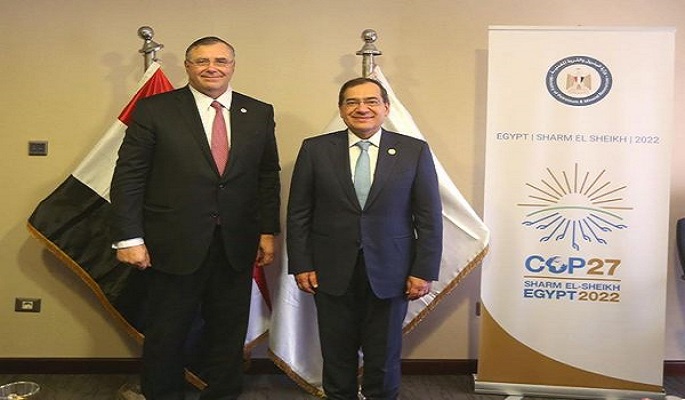 بالصور.. وزير البترول يعقد جلسة مباحثات مع باتريك بويان رئيس شركة توتال اينرجي العالمية