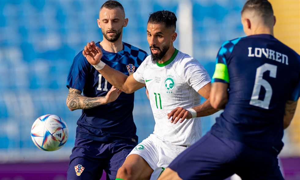 كرواتيا تفوز على السعودية وديًا بهدف نظيف استعدادًا لكأس العالم