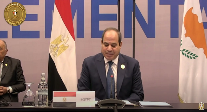 الرئيس السيسي : حرصنا على الانضمام لمبادرة “تنسيق عمل المناخ في الشرق الأوسط وشرق المتوسط” منذ 2019