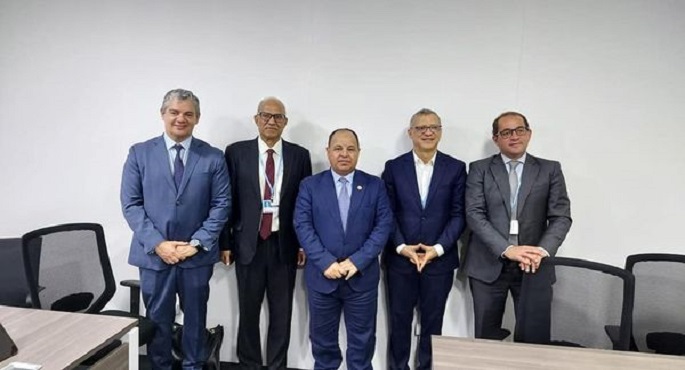 بالصور.. وزير المالية يلتقي مع رئيس بنك التنمية الجديد لتعزيز التعاون بينهما لتحقيق النمو الاقتصادي الأخضر