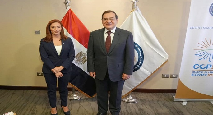 بالصور.. وزير البترول يبحث مع نظيرته بمالطا سبل التعاون بين البلدين في مجال الطاقة