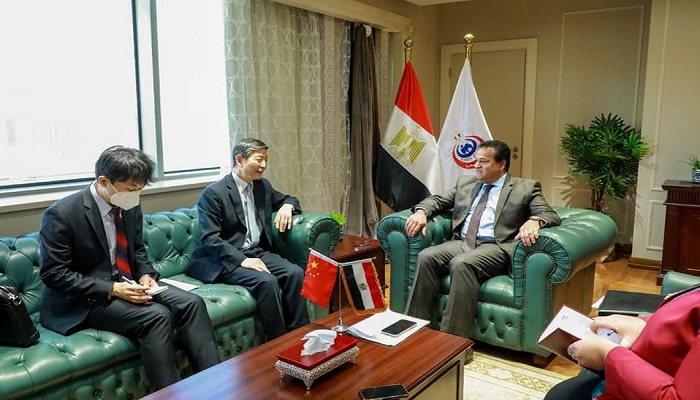 بالصور.. وزير الصحة يستقبل سفير دولة الصين بمصر لتعزيز سبل التعاون بالقطاع الصحي
