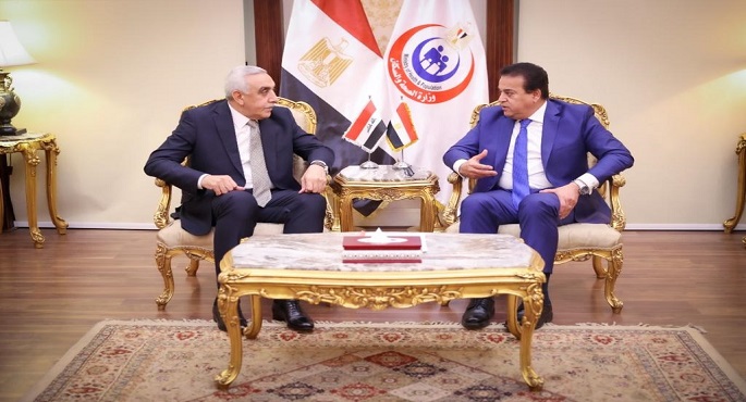 مصر والعراق تبحثان سبل التعاون في مجال الصناعات الدوائية