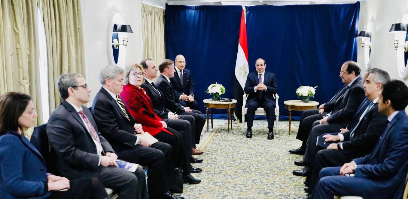 الرئيس السيسى يؤكد اعتزاز مصر بعلاقة الشراكة الاستراتيجية مع الولايات المتحدة