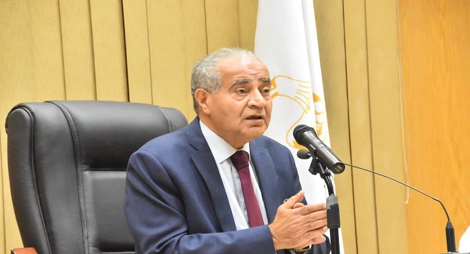 وزير التموين يدشن مخزنا استراتيجيا للمنتجات الغذائية بالفيوم بعد غد