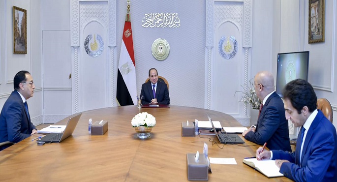 الرئيس يطلع على نتائج الزيارة الأخيرة للوفد الوزاري المصري إلى تنزانيا الخاصة بسد جوليوس نيريري