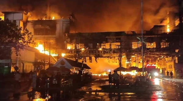 ارتفاع حصيلة ضحايا حريق فندق في كمبوديا إلى 85 قتيلا ومصابا