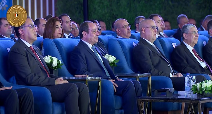 بالفيديو.. الرئيس السيسي يشهد افتتاح المرحلة الأولى من مدينة المنصورة الجديدة