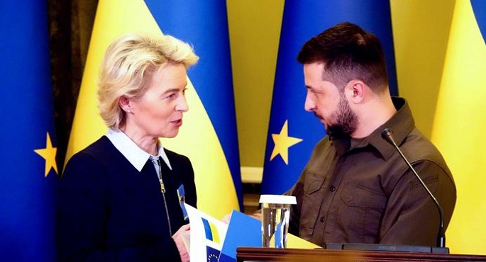 قمة أوروبية أوكرانية في فبراير المقبل