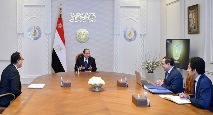 بالفيديو.. الرئيس السيسي يتابع جهود الدولة للبحث والاستكشاف للغاز الطبيعي والبترول